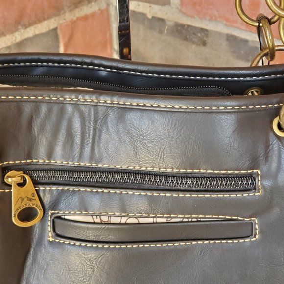 Montana West Concho Collection Satchel - Picture 4 of 7